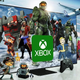 A promotional image shows Master Chief and a bunch of Game Pass games.
